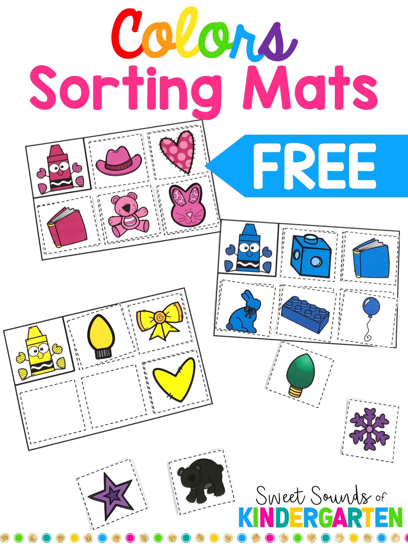 Colors Sorting Mats Game