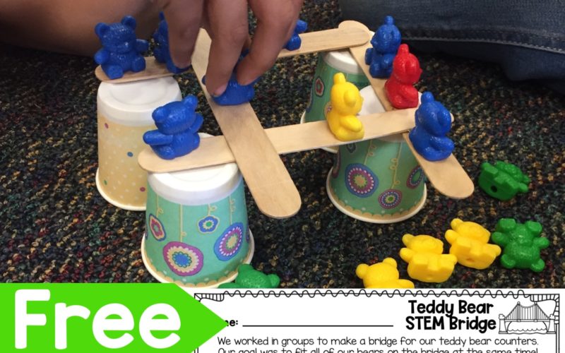 Teddy Bear Bridge STEM Challenge