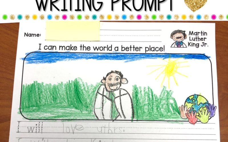 Martin Luther King Jr. Day Writing Freebie!